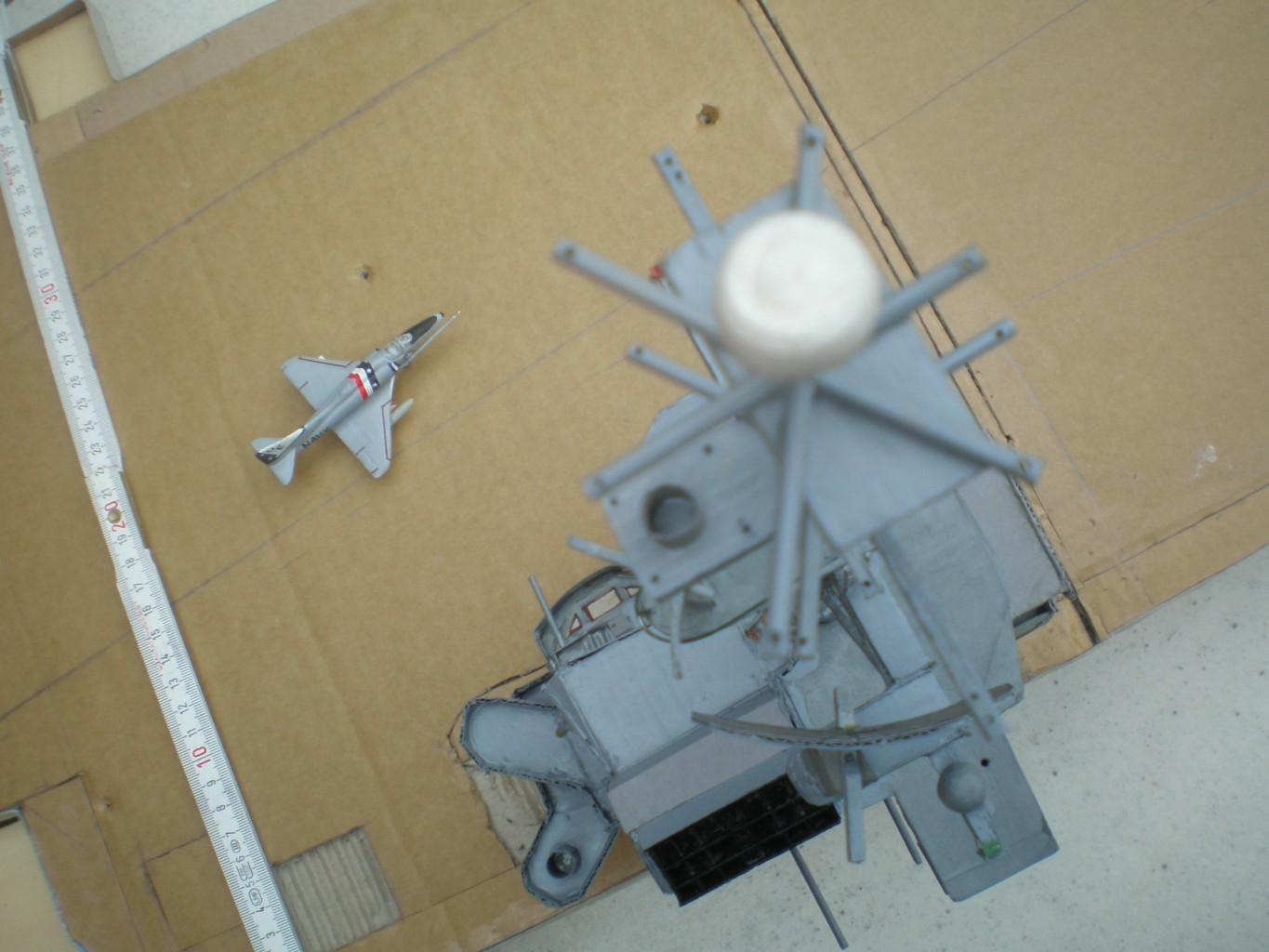 Tower Komplett +Skyhawk Modell