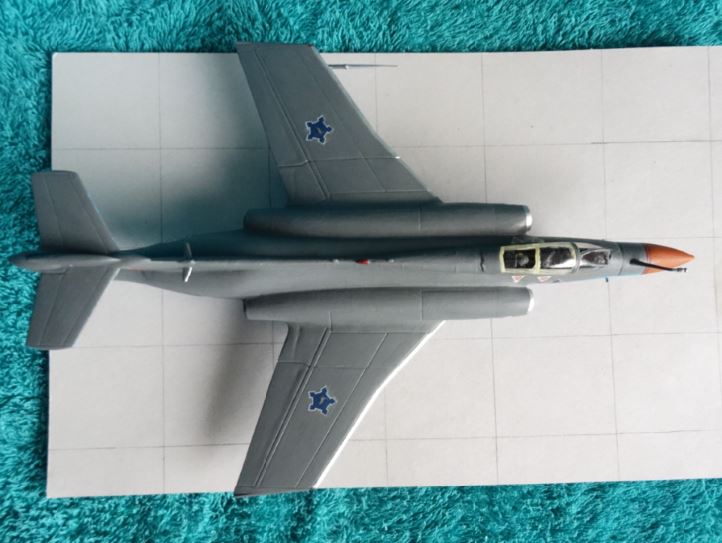 Die Landeklappen hätten noch etwas Nachbearbeitung / Spachteln /Überschliff vertragen können.