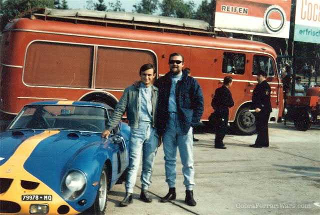 Norinder mit Chris Amon Nürburgring´64