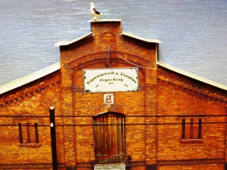 Wer angibt hat mehr vom leben!!!!<br />Mein "Firmenschild".Ich bin jetzt Werftbesitzer!