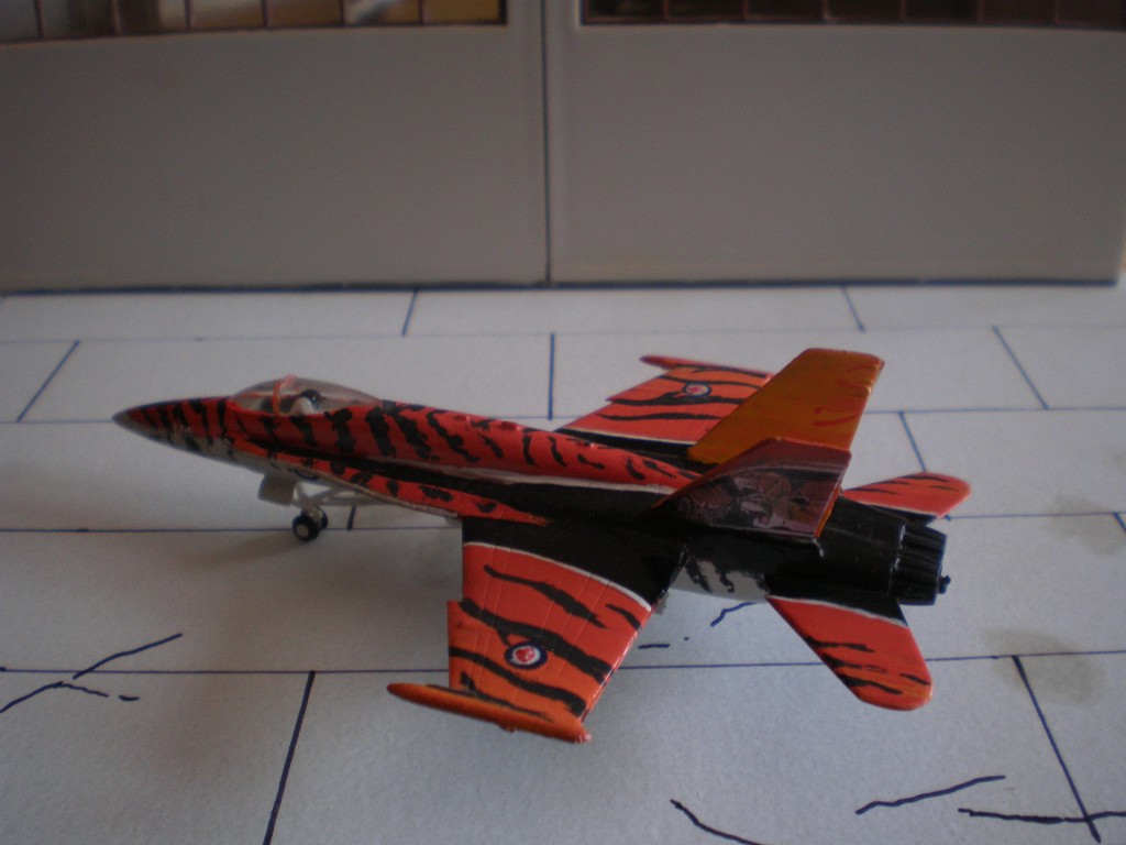 CF-18 Hornet  --Draufsicht