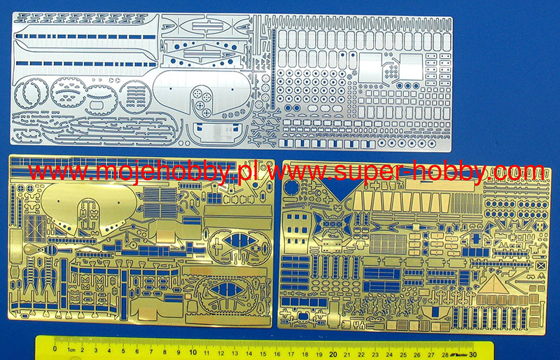 Hier das dem Bausatz beiliegende «Metall»