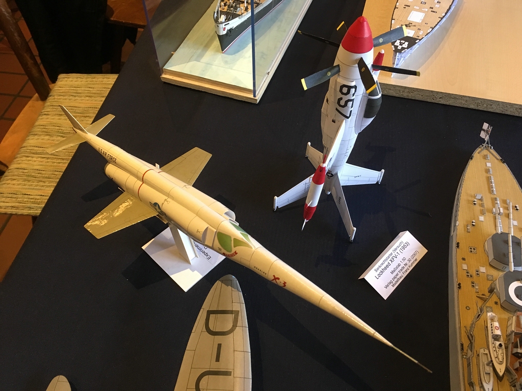 X-3 Stiletto und XFV-1, 1:50