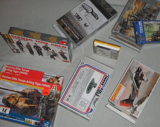 Italeri, MiniArt, AFV-Club, Hät, Matchbox, Emhar, RPM, Zvesda