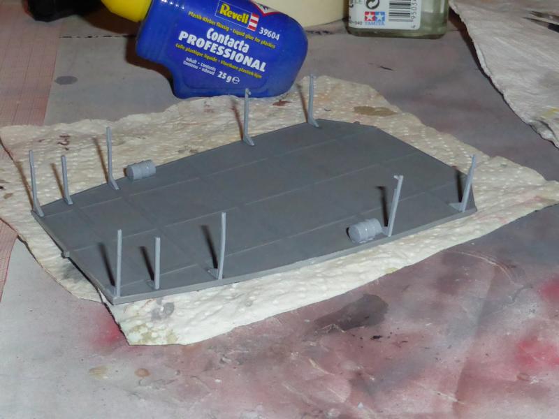 Hubschrauber-Deck