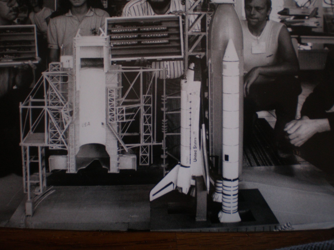 Space  Shuttle 1:72 Pressefoto zum Projeckt