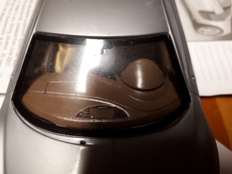 Oben stimmt die Rundung fast