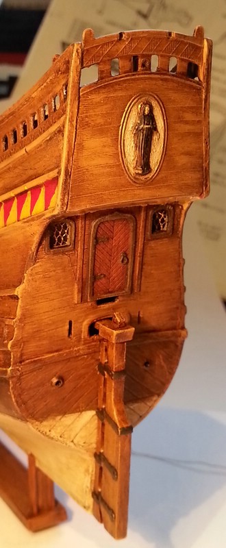 Das Heck zur Zeit...