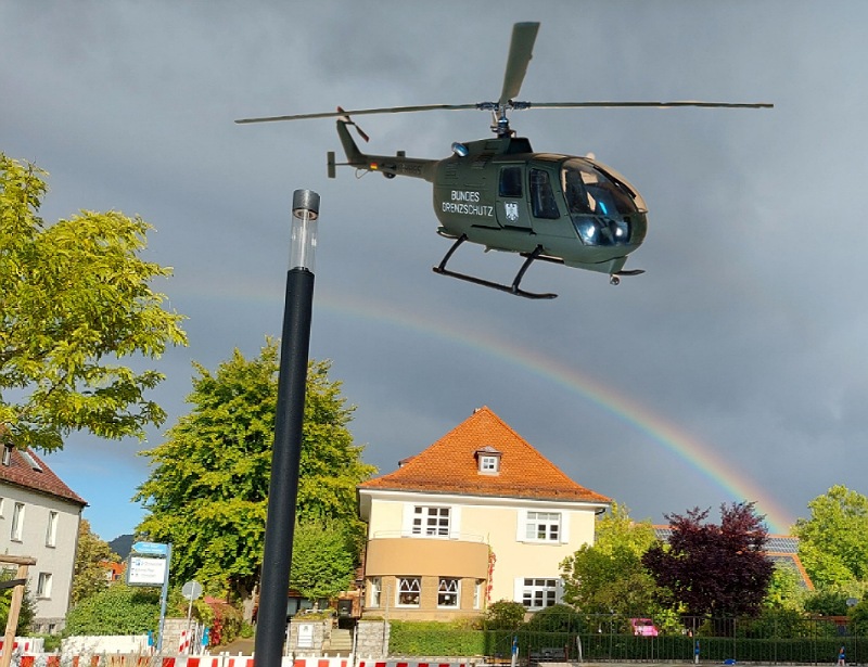 Regenbogen Heli