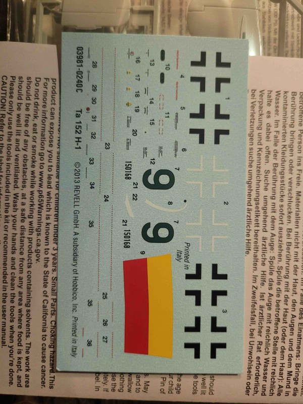 Die Decals...