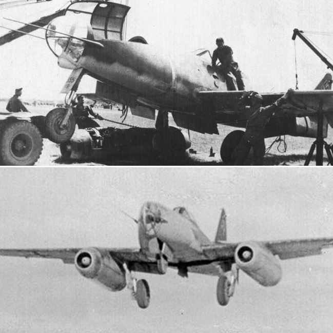 Quelle:https://acesflyinghigh.files.wordpress.com/2016/07/me-262-bombardier.jpg?w=900&amp;h=900