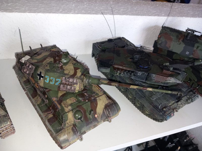 Größenverglich zum Leopard 2 A6