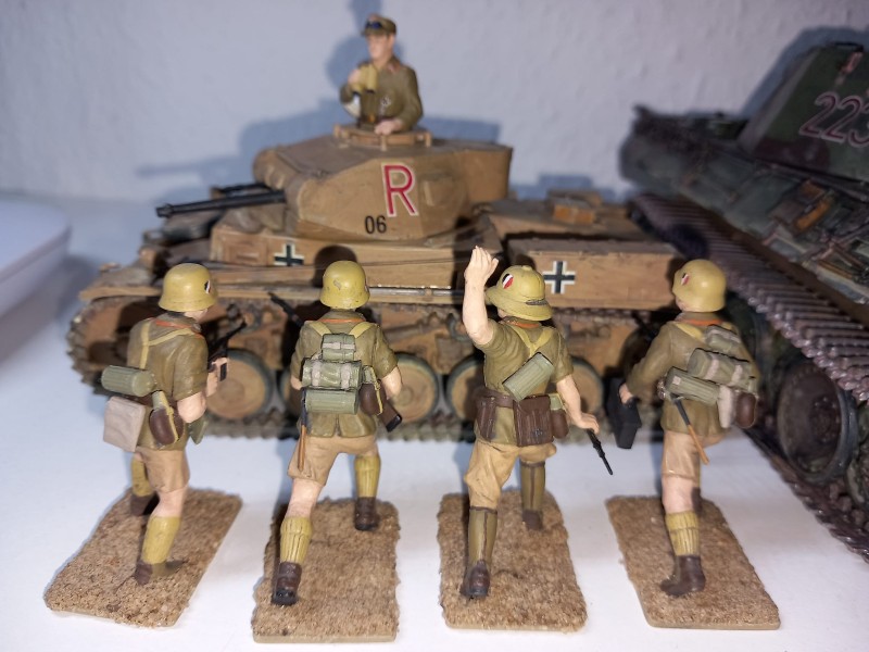 Soldaten hinten