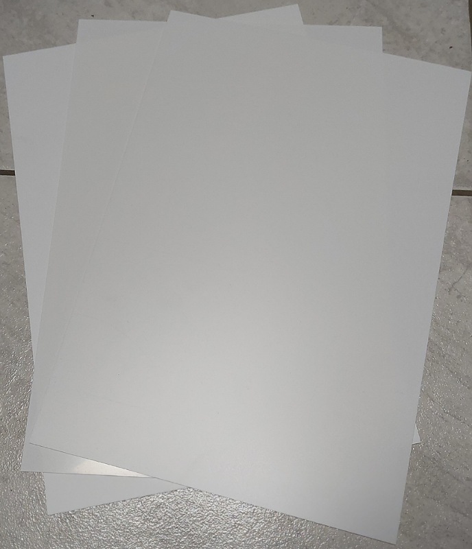 DIN A4 Sheets PS, 0,5mm+1mm+1,5mm
