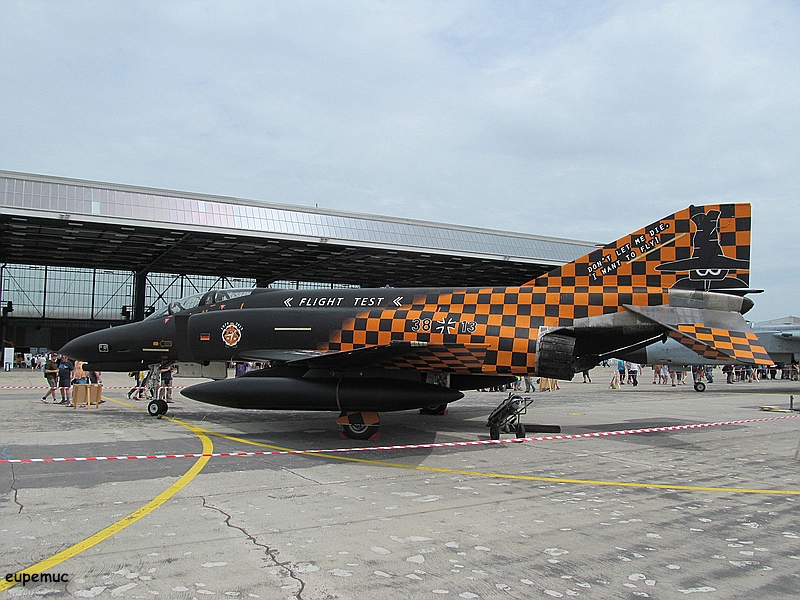 Die letzte F-4F der WTD 61 (zukünftige Gate Guard in Manching)