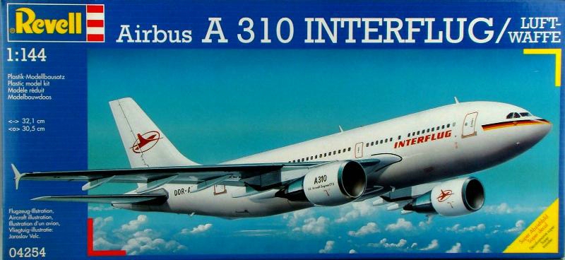 Airliner Airbus A310 InterflugLuftwaffe 1 zu 144 Revell (1)_klein.jpg