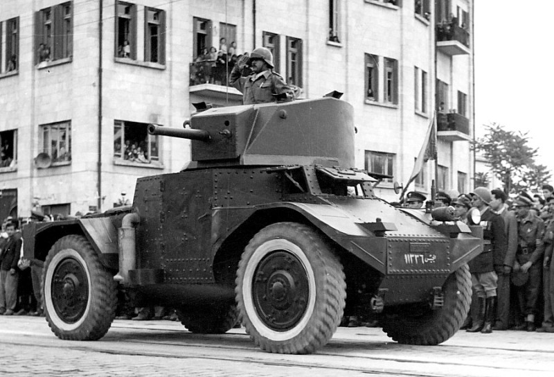 Panhard 178B der syrischen Armee