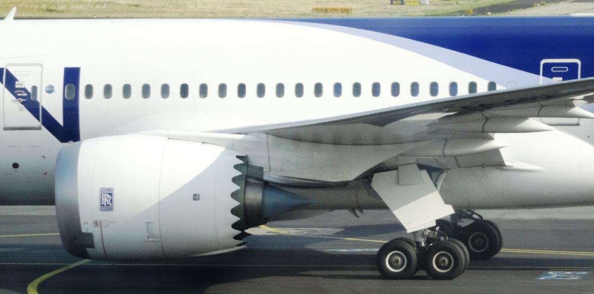LAN B787-8 in Frankfurt