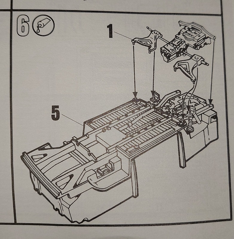 Motoreinbau Plan