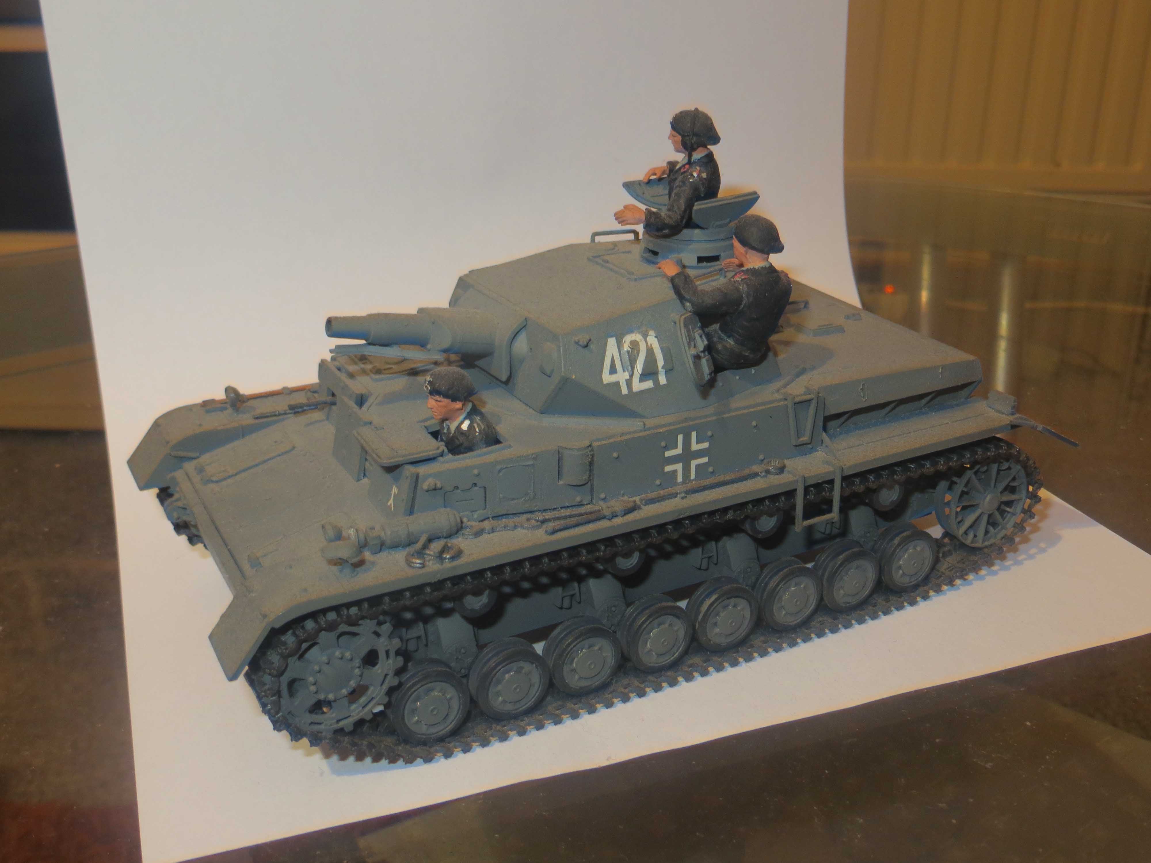 PzKpfw. IV Ausf. D, Tamiya (1977, gebaut 1995)