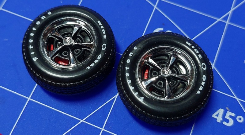 Felgen bemalt mit Bremssättel